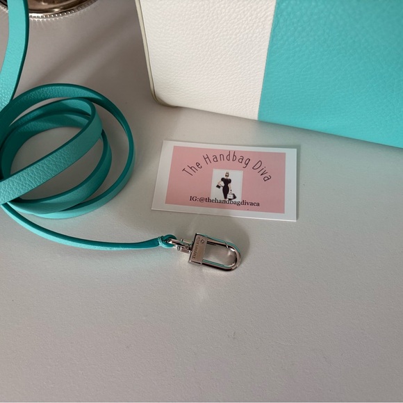 Tiffany & Co. Colour Block Two Way Micro Tote Handbag - Picture 4 of 17